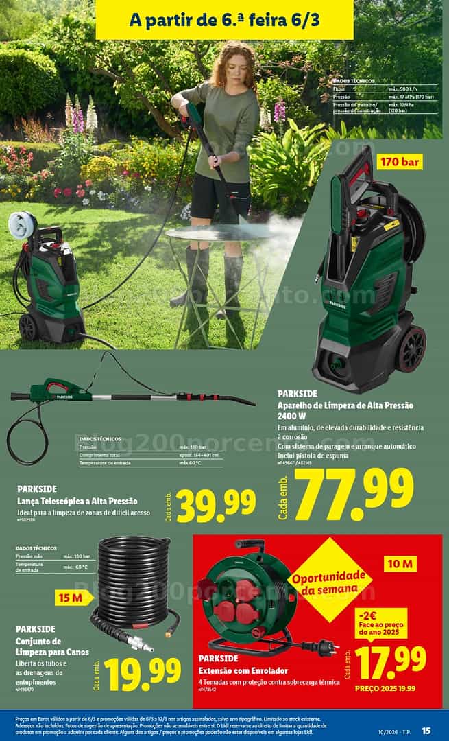 Antevisão Folheto LIDL Bazar Promoções de 2 a 12 março - Edição Digital