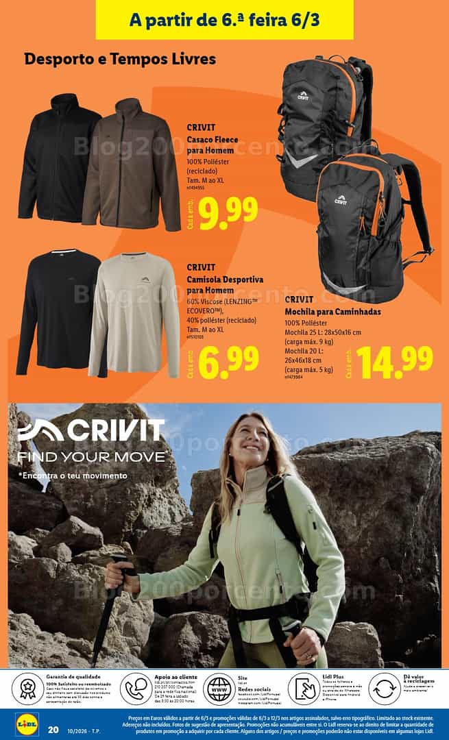 Antevisão Folheto LIDL Bazar Promoções de 2 a 12 março - Edição Digital