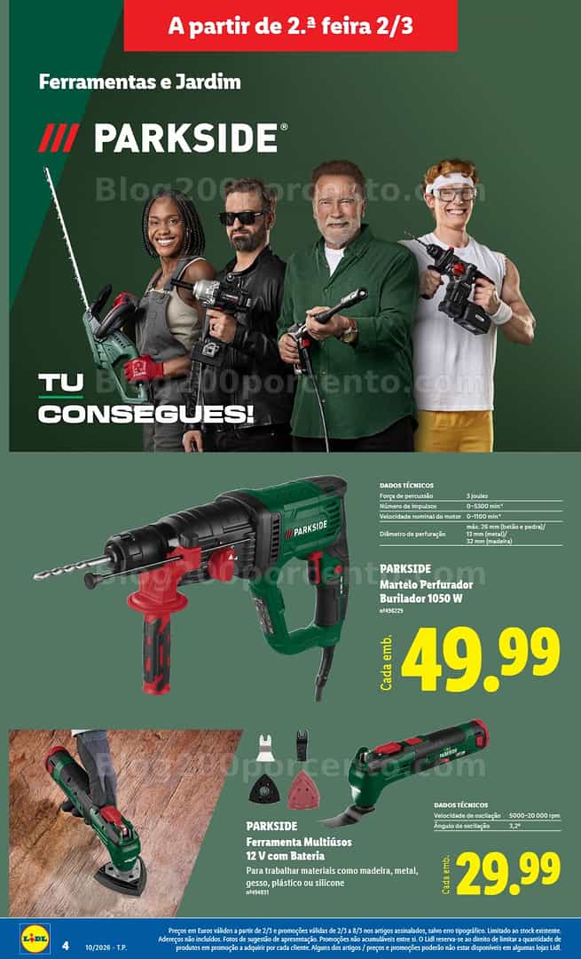 Antevisão Folheto LIDL Bazar Promoções de 2 a 12 março - Edição Digital