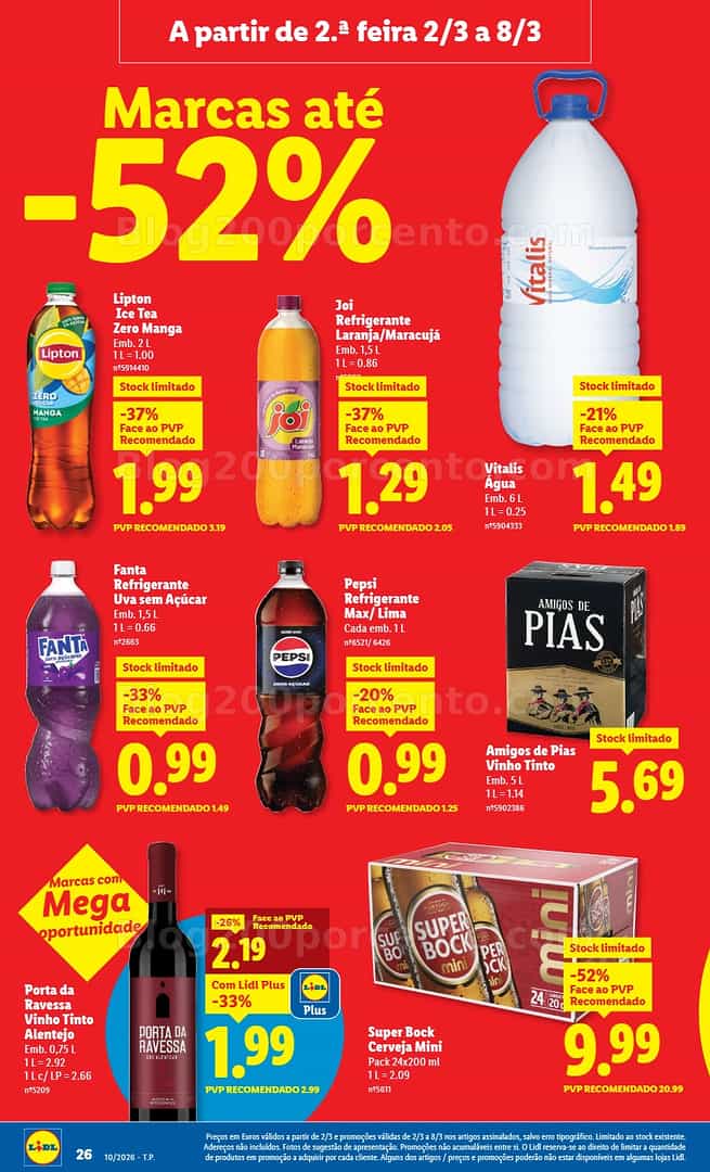 Antevisão Folheto LIDL Promoções de 2 a 8 março - Edição Digital