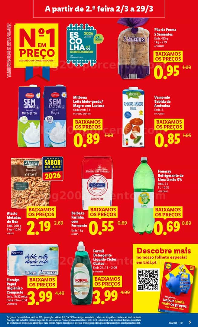 Antevisão Folheto LIDL Promoções de 2 a 8 março - Edição Digital