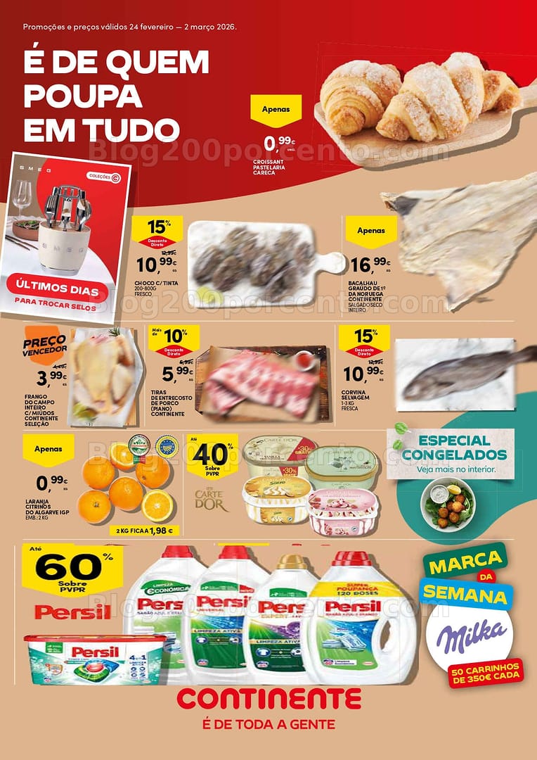 Antevisão Folheto CONTINENTE Promoções de 24 fevereiro a 2 março - Edição Digital