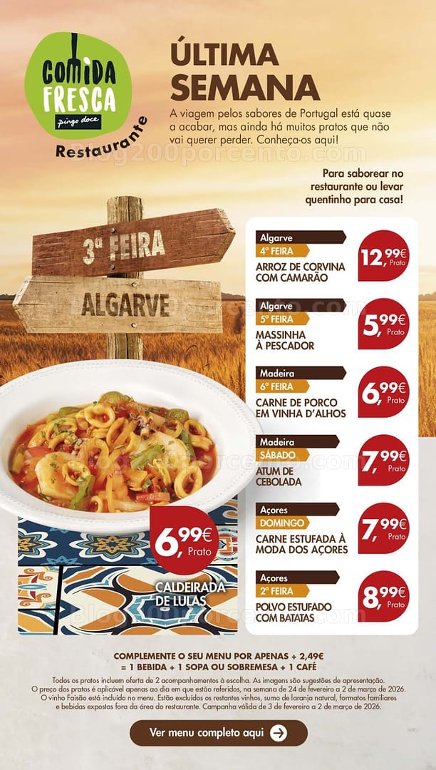 Antevisão Folheto PINGO DOCE Lojas Médias Promoções de 24 fevereiro a 2 março