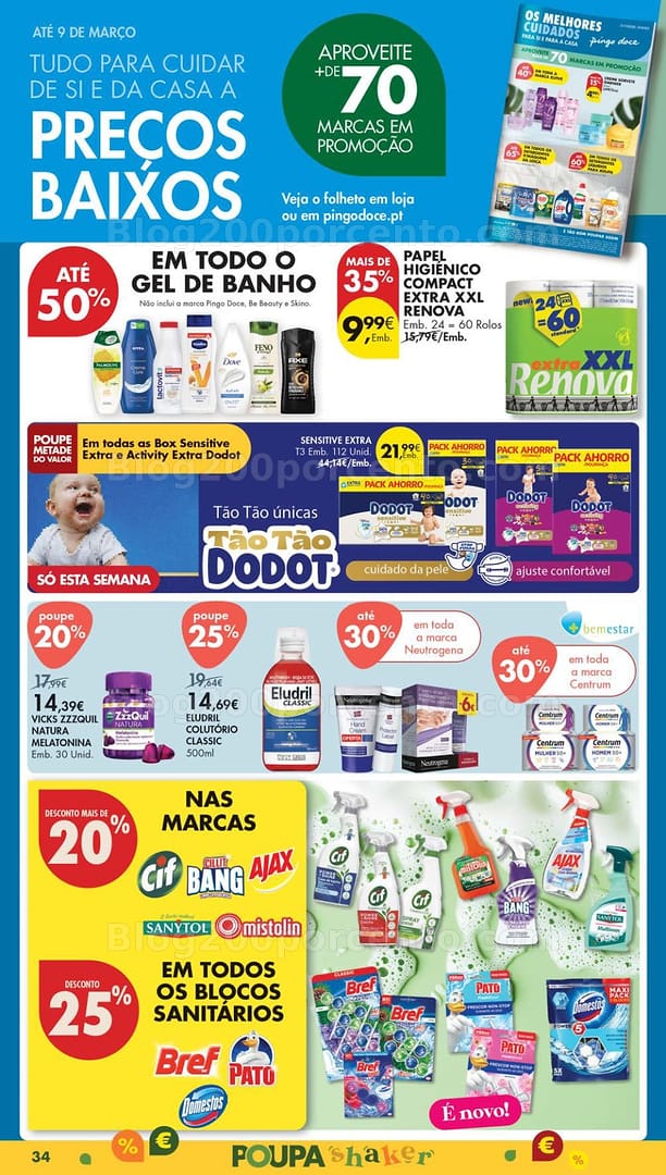 Antevisão Folheto PINGO DOCE Lojas Médias Promoções de 24 fevereiro a 2 março