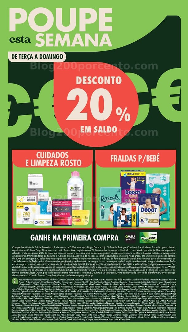 Antevisão Folheto PINGO DOCE Lojas Médias Promoções de 24 fevereiro a 2 março
