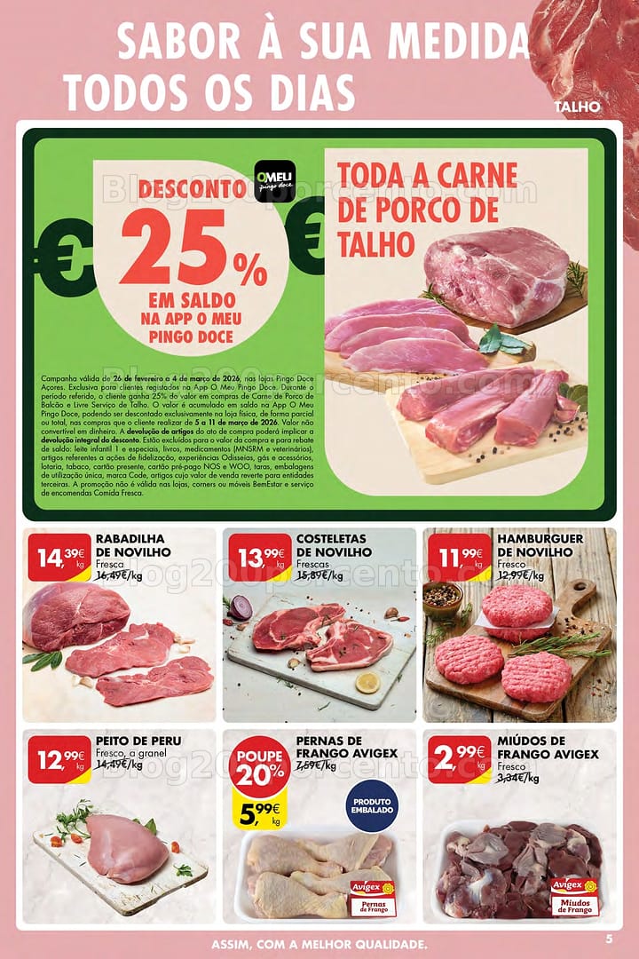 Antevisão Folheto PINGO DOCE Açores Promoções de 26 fevereiro a 4 março