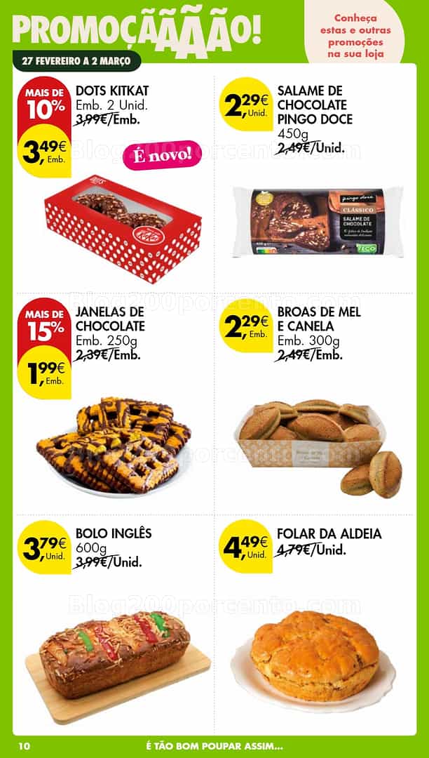 Antevisão Folheto PINGO DOCE Promoções Fim de Semana - 27 fevereiro a 1 março