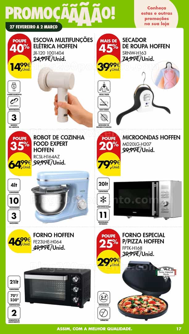 Antevisão Folheto PINGO DOCE Bazar Promoções Fim de Semana - 27 fevereiro a 2 março