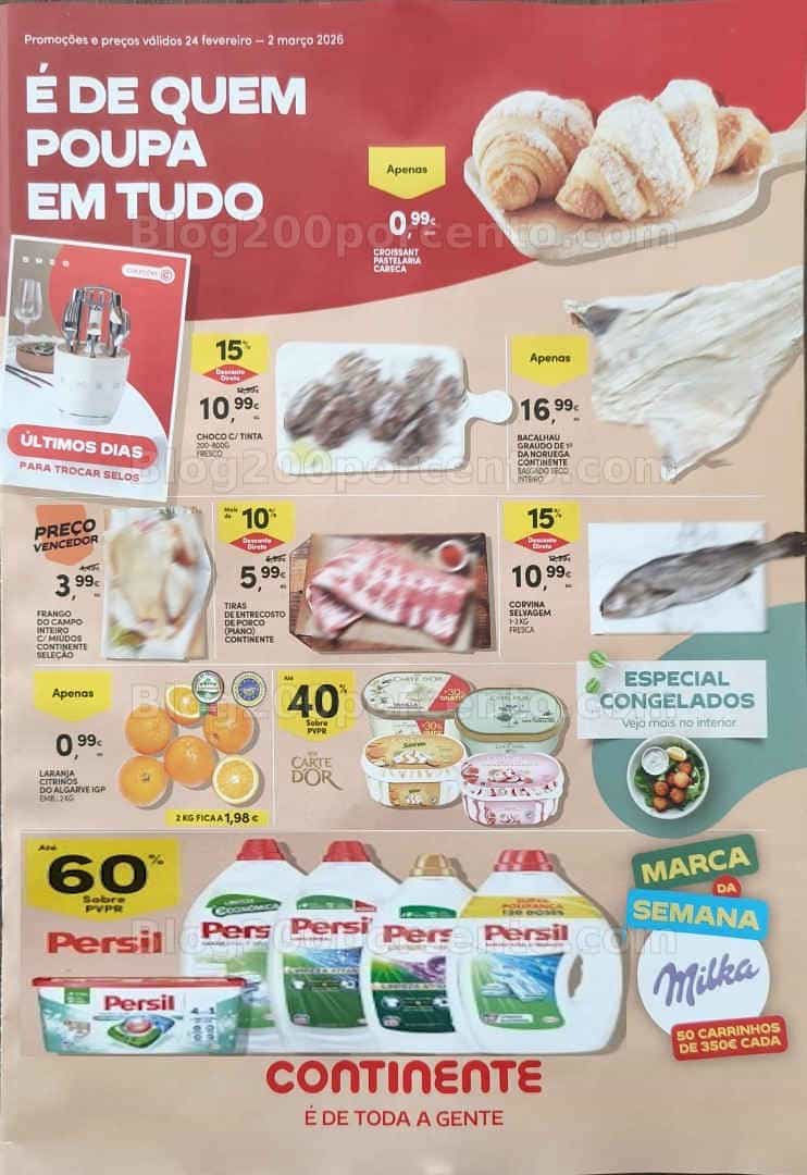 Antevisão Folheto CONTINENTE Promoções de 24 fevereiro a 2 março