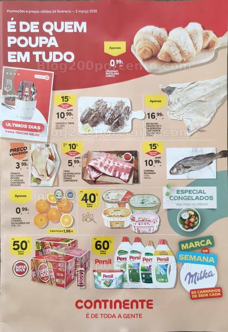 Antevisão Folheto CONTINENTE Promoções de 24 fevereiro a 2 março