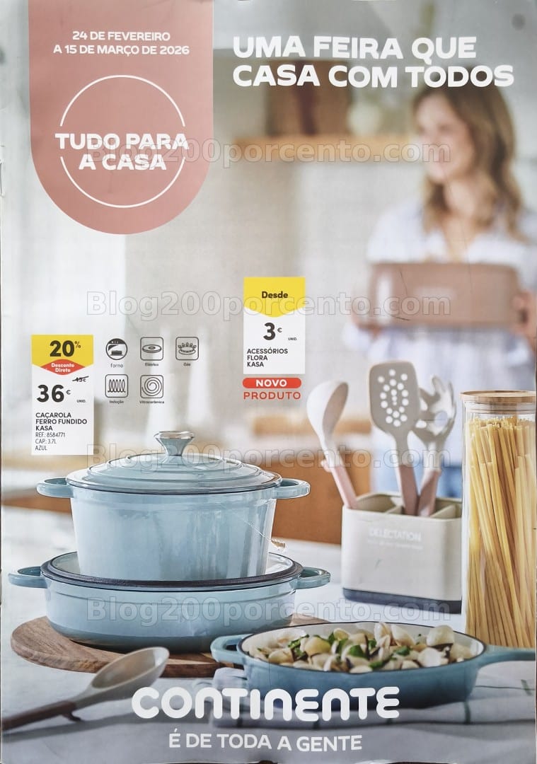 Antevisão Folheto CONTINENTE Especial Casa Promoções de 24 fevereiro a 15 março
