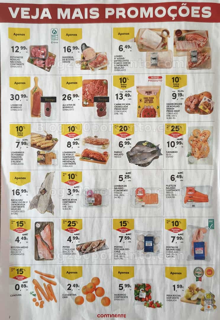Antevisão Folheto CONTINENTE Promoções Fim de Semana - 27 fevereiro a 2 março