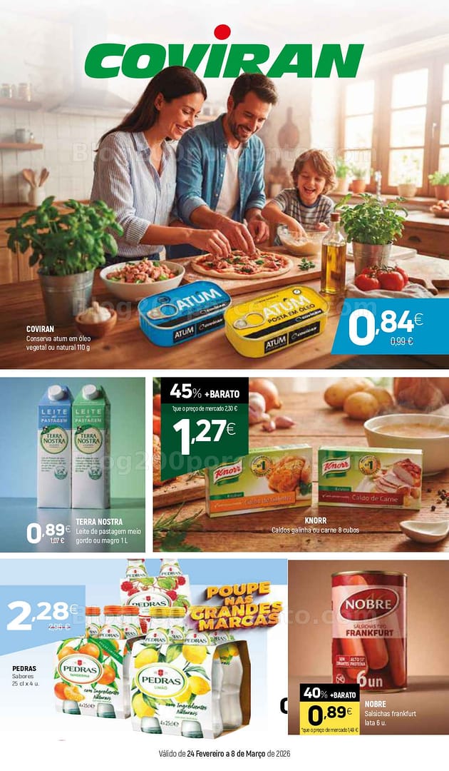 Antevisão Folheto COVIRAN Promoções de 24 fevereiro a 8 março