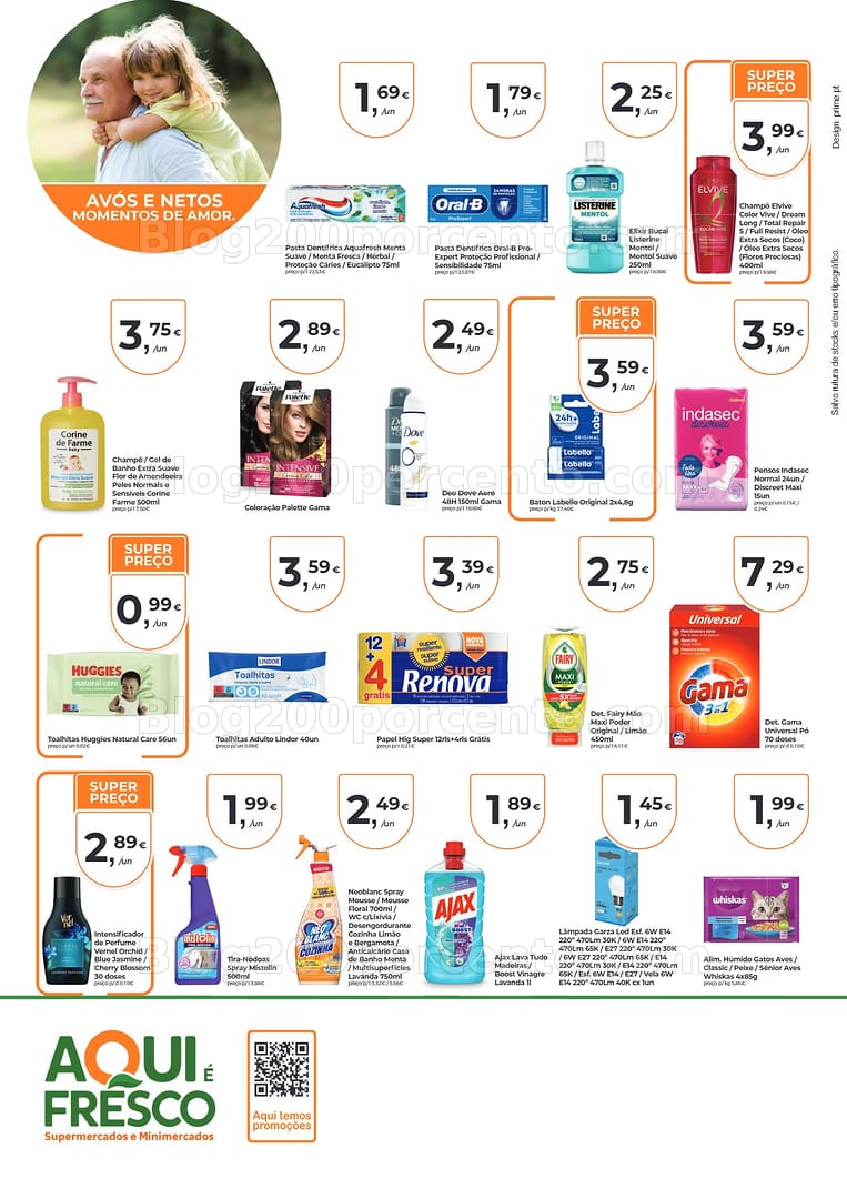 Antevisão Folheto AQUI É FRESCO Promoções de 25 fevereiro a 8 março