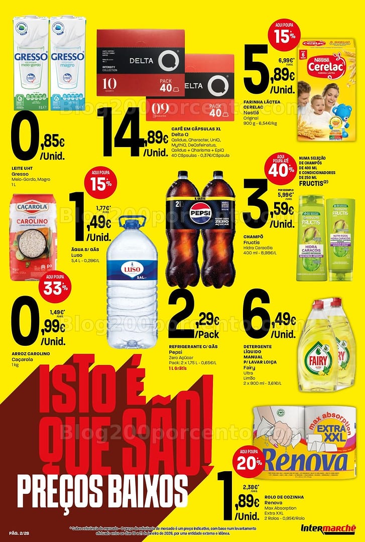 Antevisão Folheto INTERMARCHÉ Contact Promoções de 26 fevereiro a 4 março