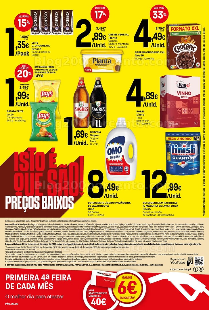 Antevisão Folheto INTERMARCHÉ Contact Promoções de 26 fevereiro a 4 março