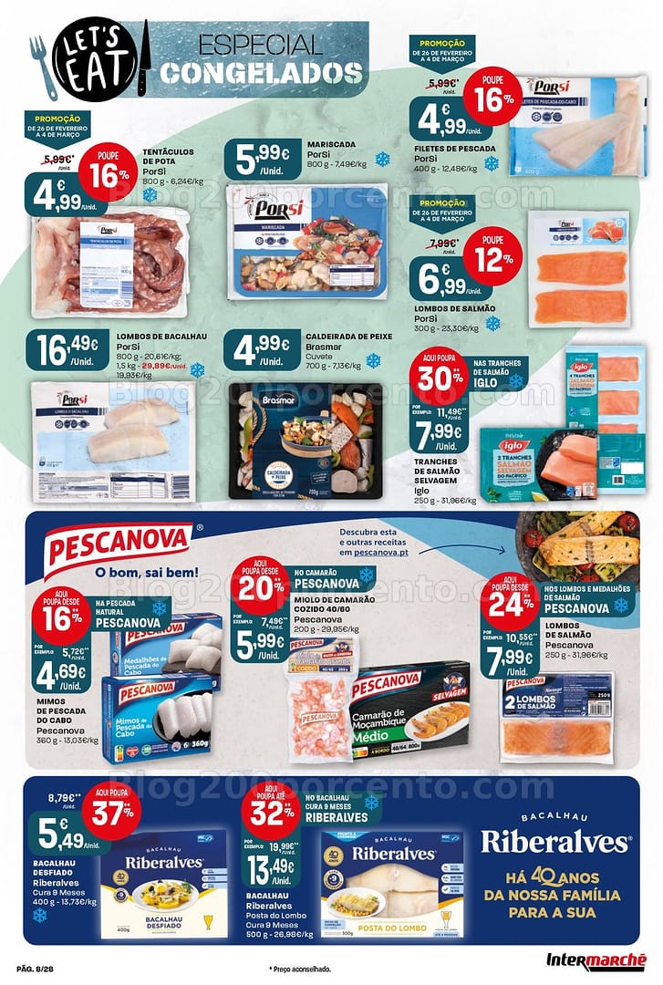Antevisão Folheto INTERMARCHÉ Contact Promoções de 26 fevereiro a 4 março