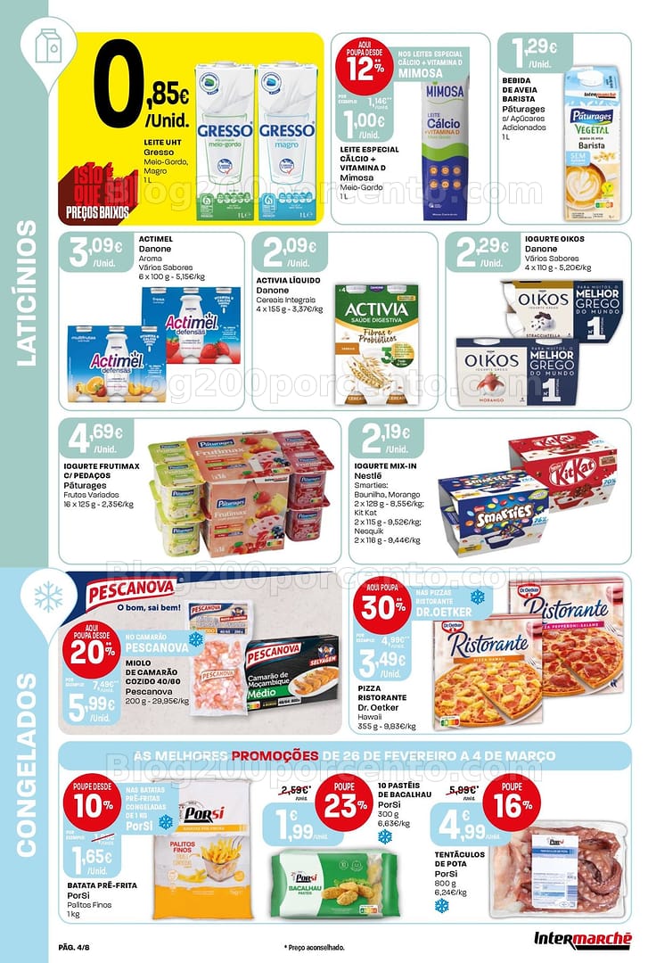 Antevisão Folheto INTERMARCHÉ Mini Promoções de 26 fevereiro a 4 março