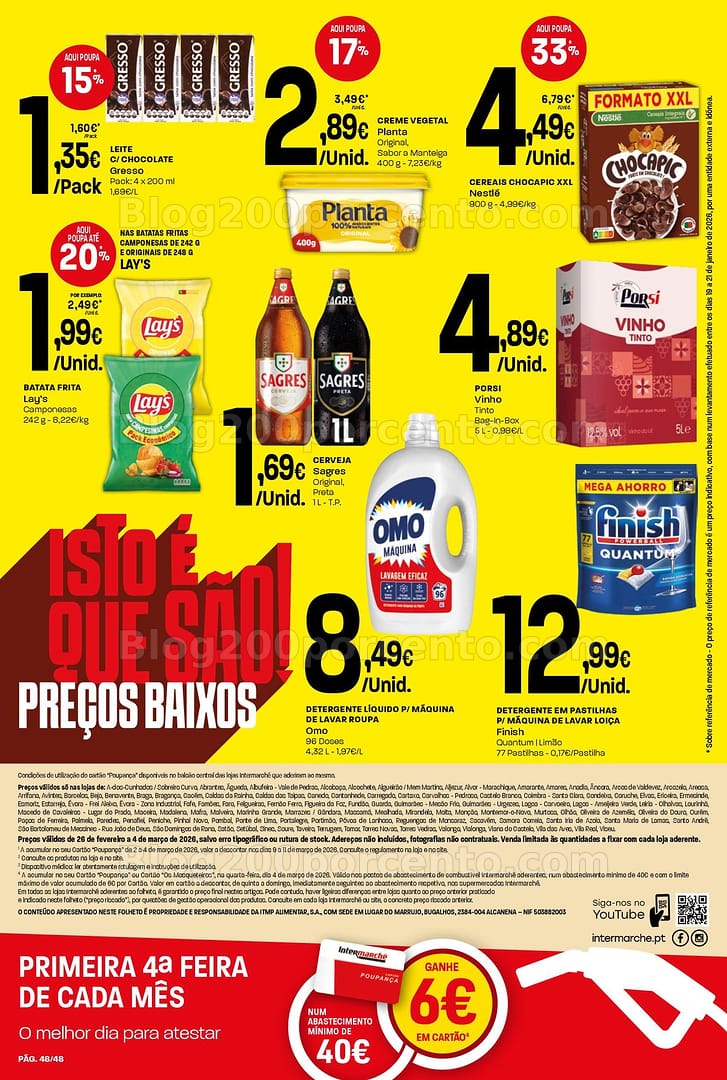 Antevisão Folheto INTERMARCHÉ Super Promoções de 26 fevereiro a 4 março
