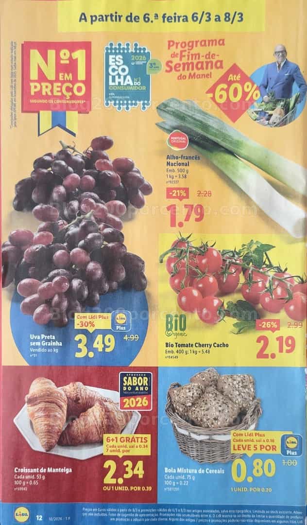 Antevisão Folheto LIDL Promoções de 2 a 8 março