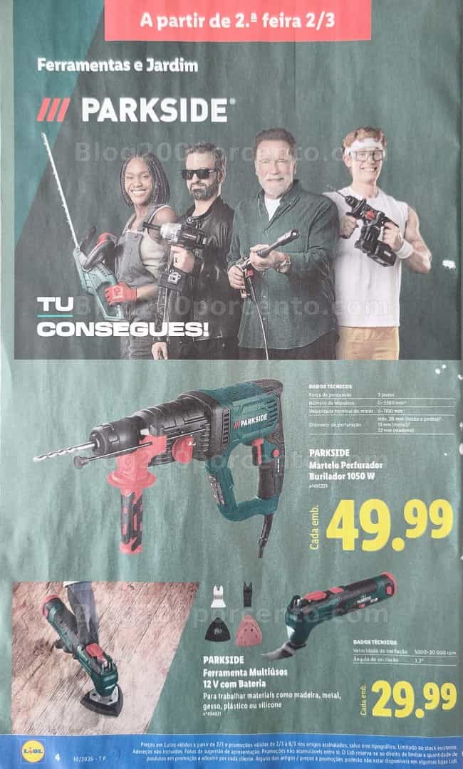 Antevisão Folheto LIDL Promoções de 2 a 12 março