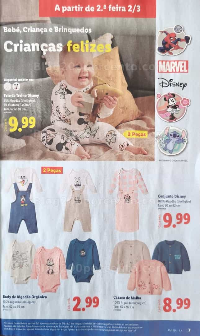 Antevisão Folheto LIDL Promoções de 2 a 12 março