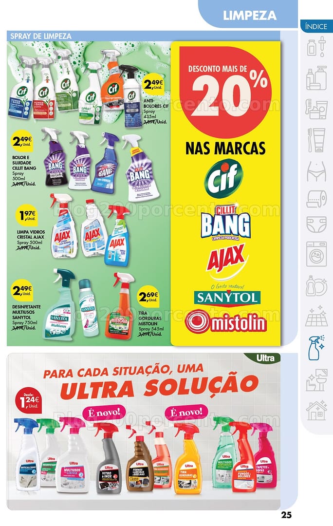 Antevisão Folheto PINGO DOCE Especial Limpeza Promoções de 24 fevereiro a 9 março - Edição Digital