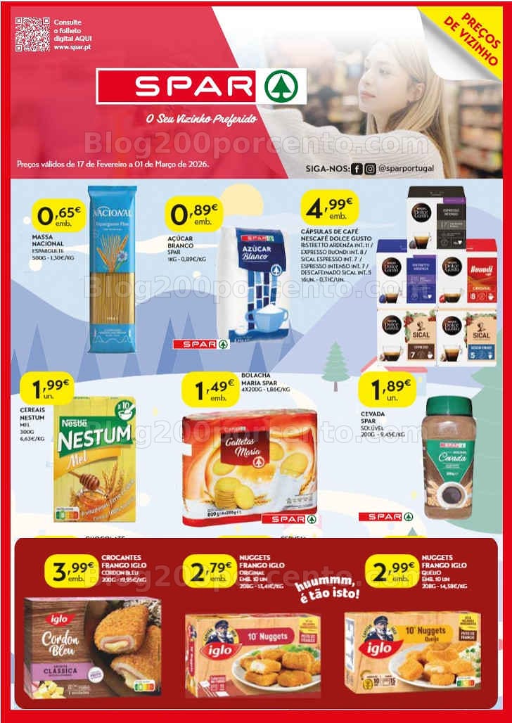 Antevisão Folheto SPAR Promoções até 1 março