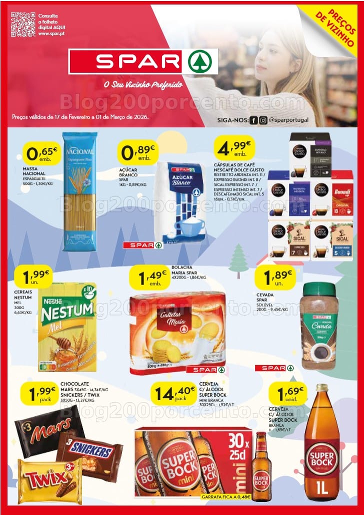 Antevisão Folheto SPAR Promoções até 1 março