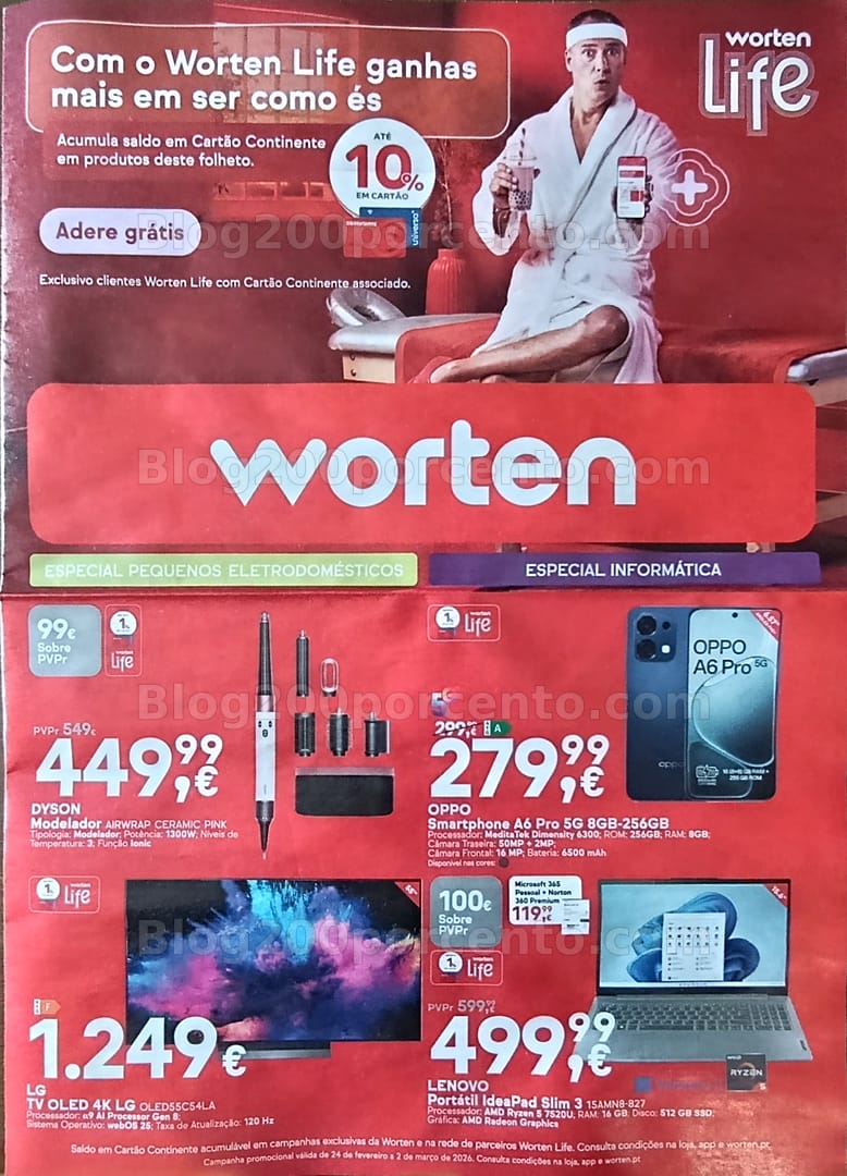 Antevisão Folheto WORTEN Promoções de 24 fevereiro a 2 março