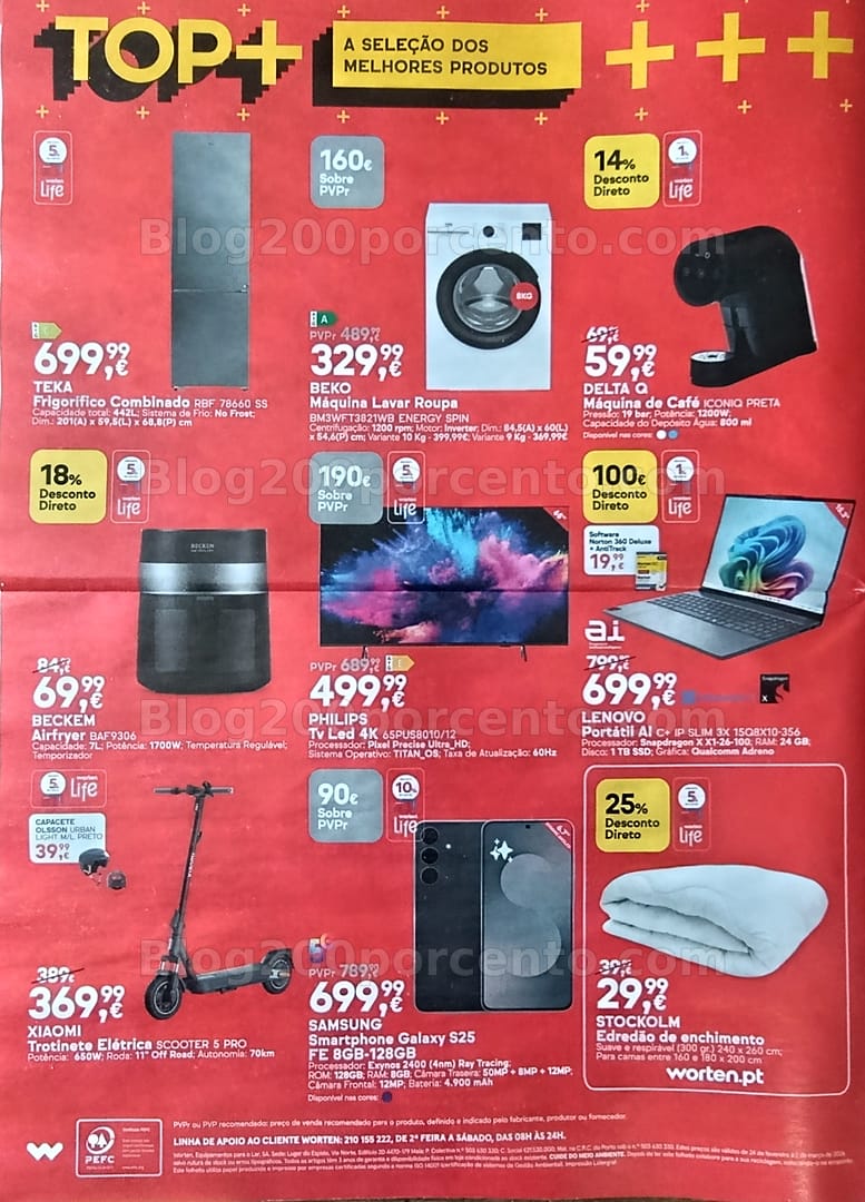 Antevisão Folheto WORTEN Promoções de 24 fevereiro a 2 março