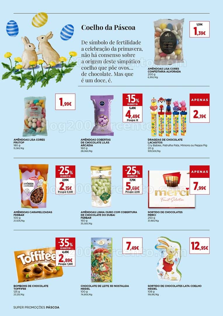 Antevisão Folheto EL CORTE INGLÉS Páscoa Promoções de 13 março a 5 abril