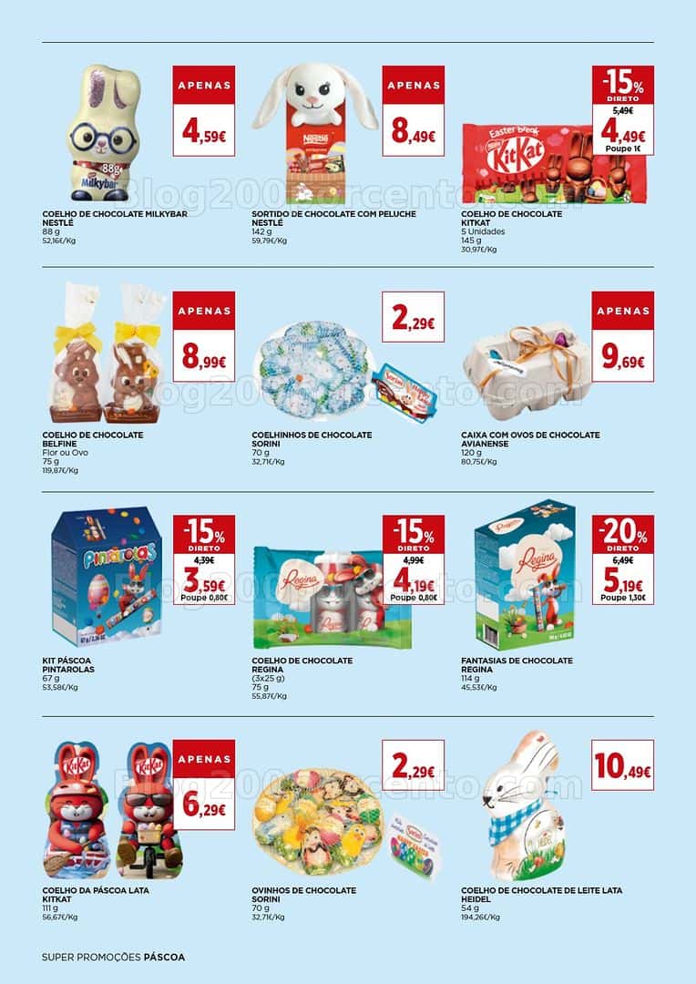 Antevisão Folheto EL CORTE INGLÉS Páscoa Promoções de 13 março a 5 abril