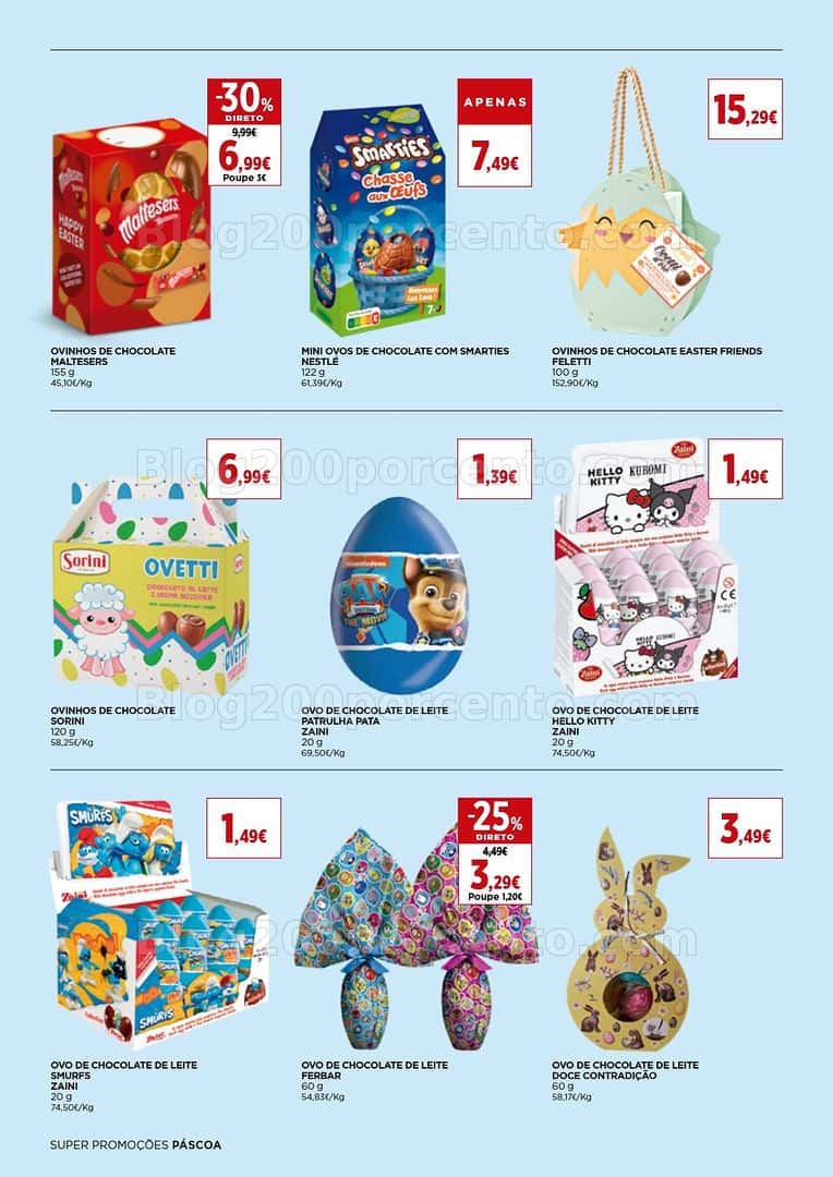 Antevisão Folheto EL CORTE INGLÉS Páscoa Promoções de 13 março a 5 abril