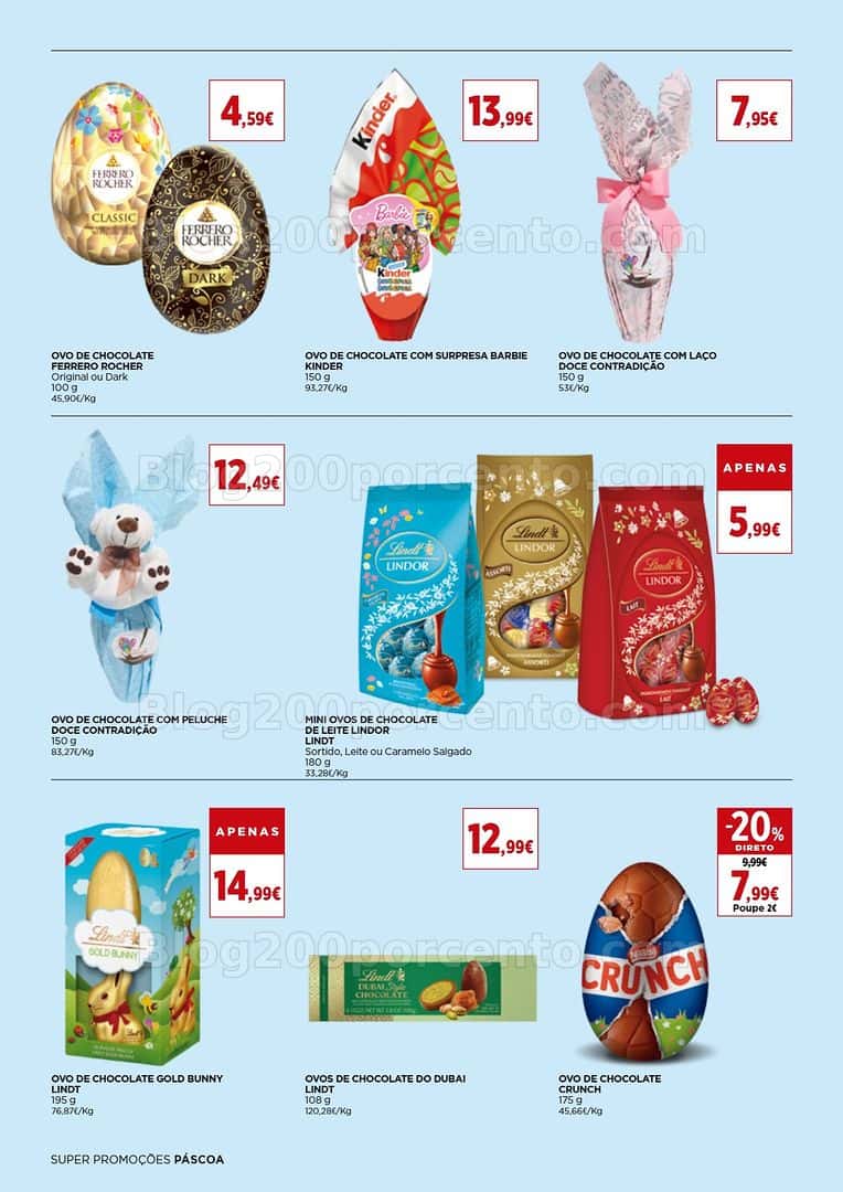 Antevisão Folheto EL CORTE INGLÉS Páscoa Promoções de 13 março a 5 abril