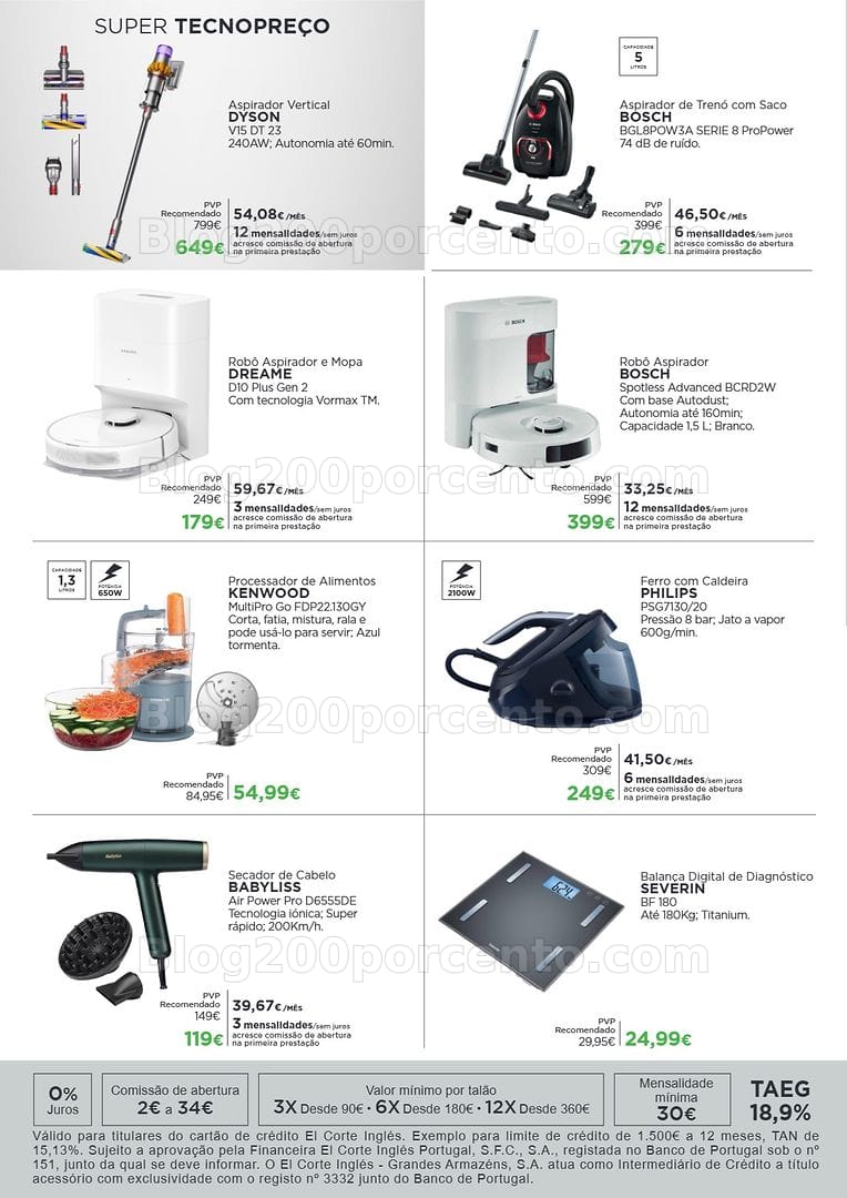 Antevisão Folheto EL CORTE INGLÉS Tecnologia Promoções de 20 março a 5 abril