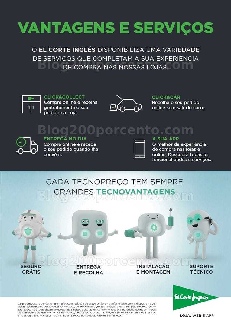 Antevisão Folheto EL CORTE INGLÉS Tecnologia Promoções de 20 março a 5 abril