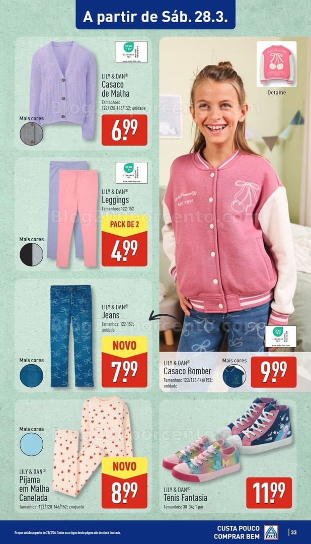 Antevisão Folheto ALDI Saldos de Abertura Promoções de 27 março a 3 abril