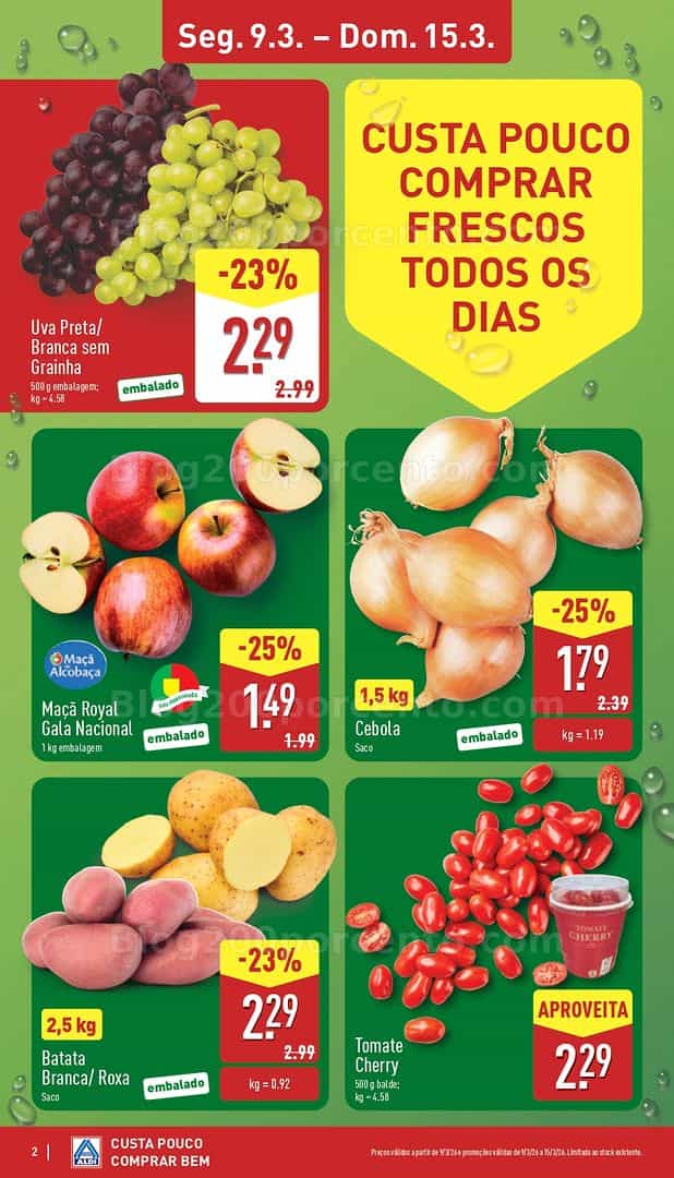 Antevisão Folheto ALDI Promoções de 9 a 15 março - Edição Digital