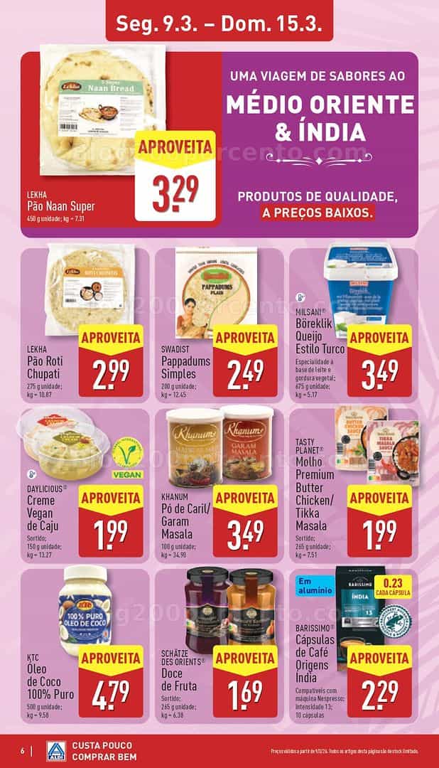 Antevisão Folheto ALDI Promoções de 9 a 15 março - Edição Digital