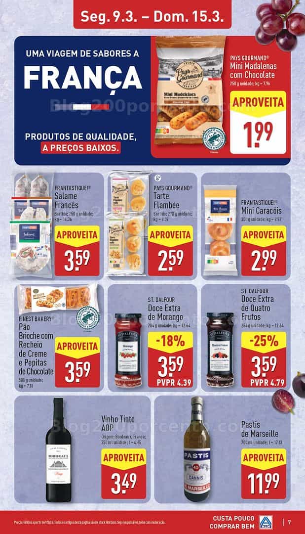 Antevisão Folheto ALDI Promoções de 9 a 15 março - Edição Digital