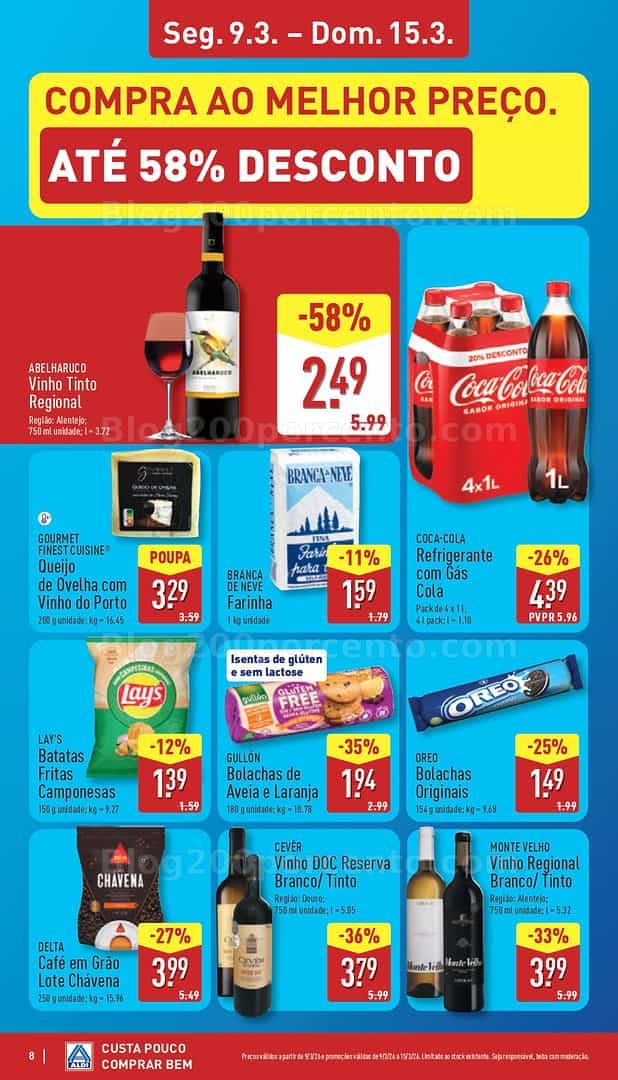 Antevisão Folheto ALDI Promoções de 9 a 15 março - Edição Digital