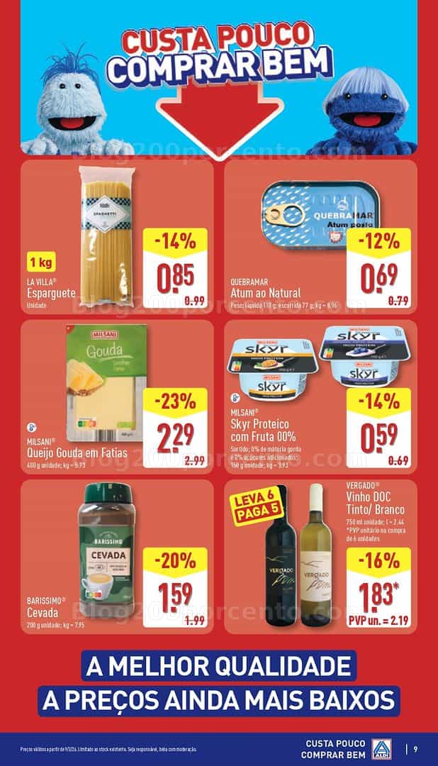 Antevisão Folheto ALDI Promoções de 9 a 15 março - Edição Digital