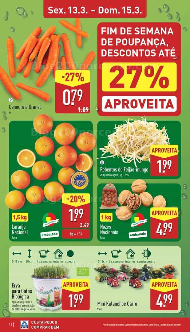 Antevisão Folheto ALDI Promoções de 9 a 15 março - Edição Digital