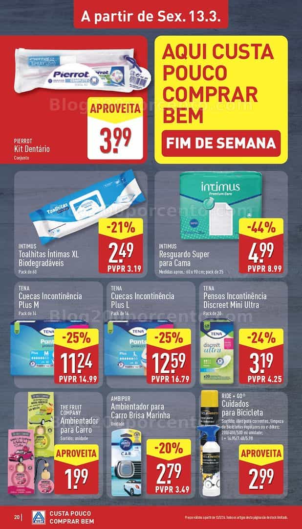 Antevisão Folheto ALDI Promoções de 9 a 15 março - Edição Digital