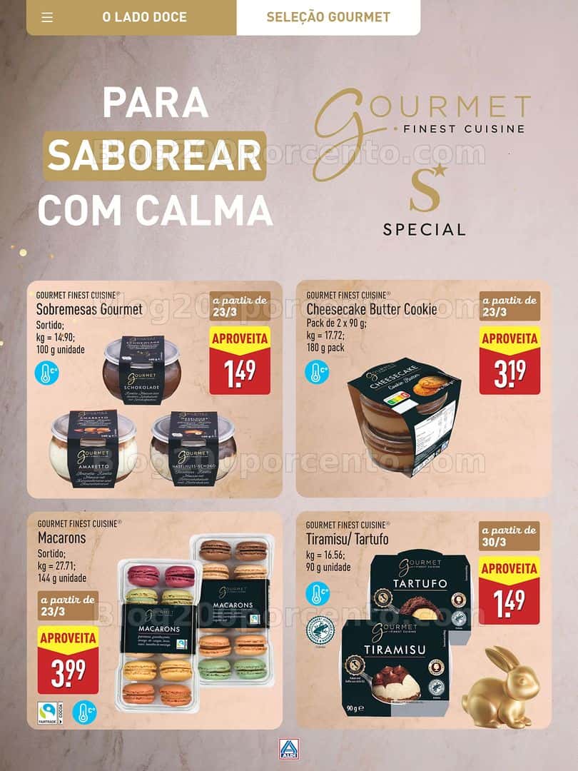 Antevisão Folheto ALDI Páscoa Promoções a partir de 12 março