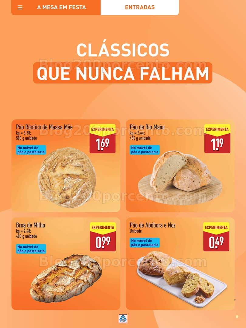 Antevisão Folheto ALDI Páscoa Promoções a partir de 12 março