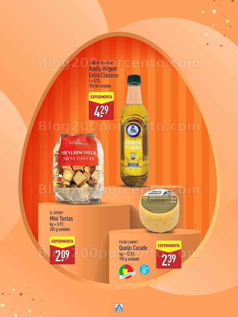 Antevisão Folheto ALDI Páscoa Promoções a partir de 12 março