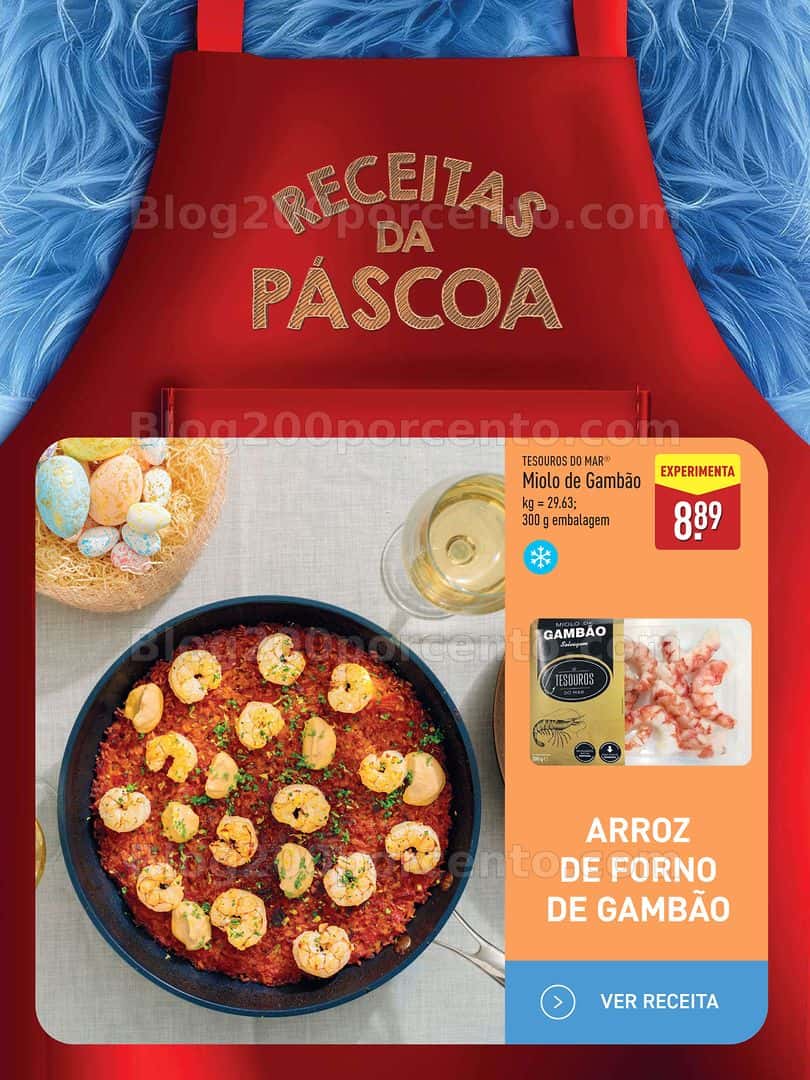Antevisão Folheto ALDI Páscoa Promoções a partir de 12 março