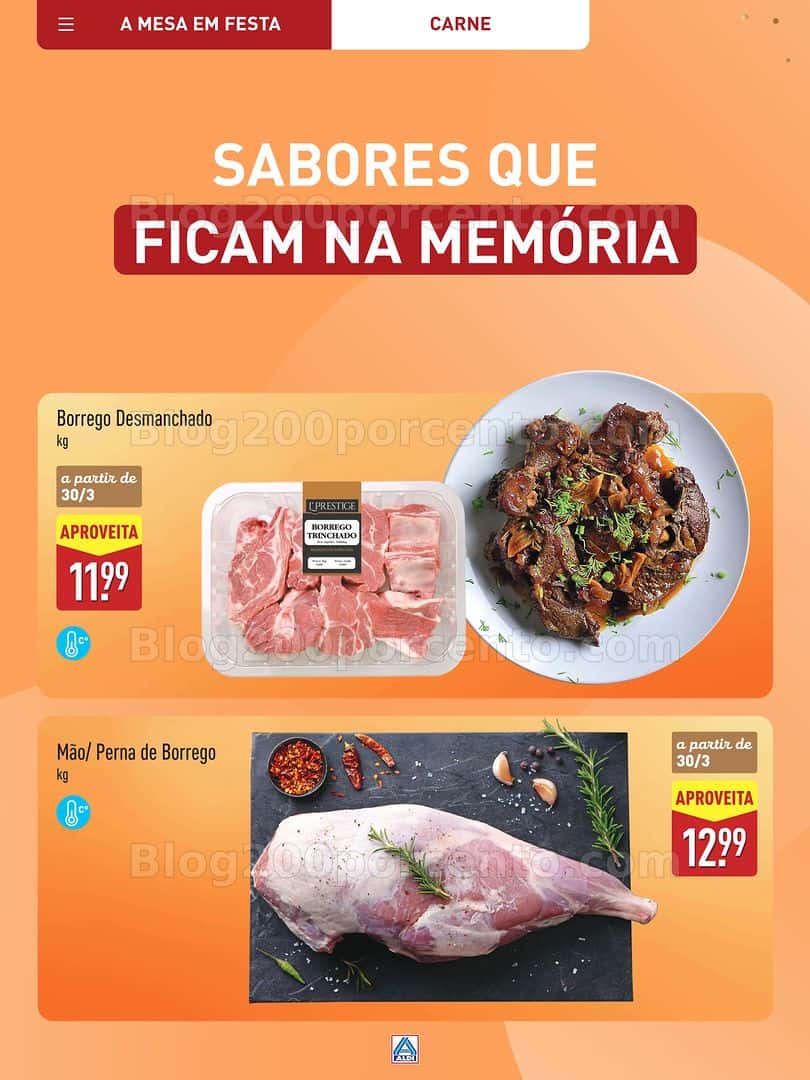Antevisão Folheto ALDI Páscoa Promoções a partir de 12 março